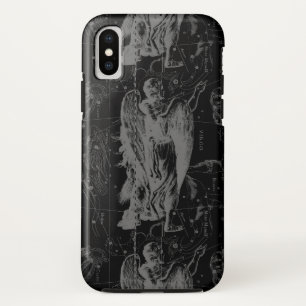 Virgo Constellation Zodiac Map Hevelius 1690 iPhone XS Hoesje