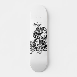 Virgo de dierentuin van de maagd skateboard