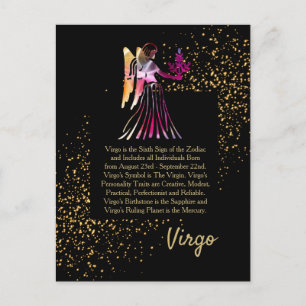 Virgo de Maagd Briefkaart