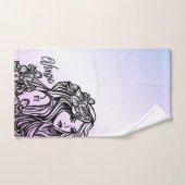 Virgo de Paarse dierentuin Bad Handdoek (Handdoek)