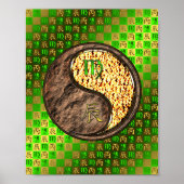 Virgo & Fire Dragon Poster (Voorkant)