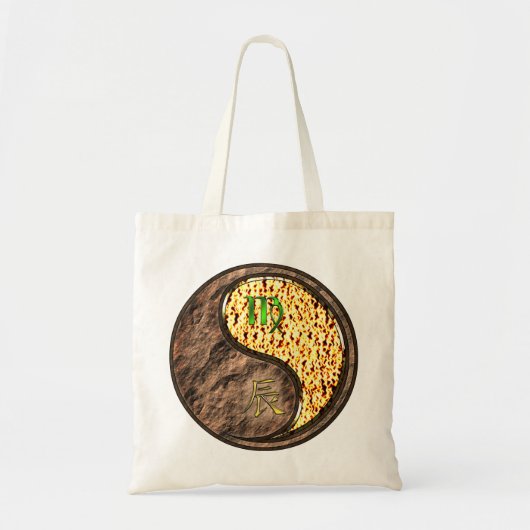 Virgo & Fire Dragon Tote Bag (Voorkant)
