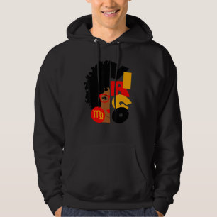 Virgo Girl Africa Girl Zodiac Signs Birthday Hoodie