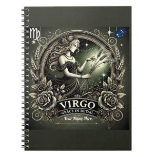 Virgo "Grace in Detail" Spiral Notitieboek