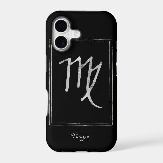 Virgo hammered Silver gestileerde astrologie zodia