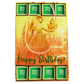 Virgo - Happy Birthday Medium Gift Bag Medium Cadeauzakje (Voorkant)