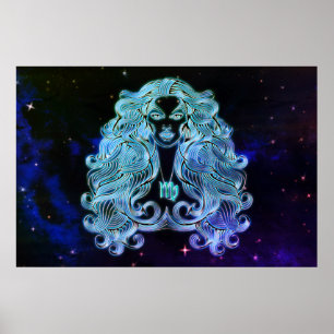 virgo het virgin zodiac poster