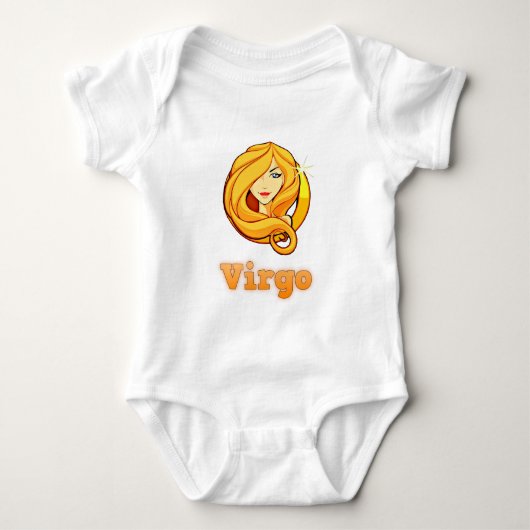 Virgo-illustratie Romper (Voorkant)