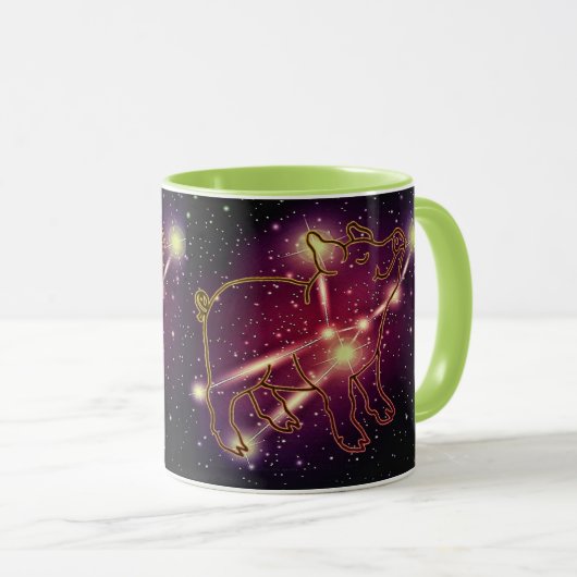 Virgo in het jaar van de Varkens Mok (Voorkant rechts)