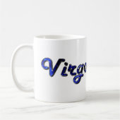 Virgo in Sapphire Gemstone Koffiemok (Links)
