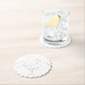 Virgo Inspiration Cat Coaster Kartonnen Onderzetters (Insitu)