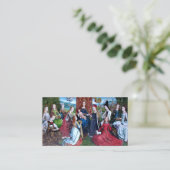 Virgo inter Virgines (M 070) Visitekaartje (Staand voorkant)