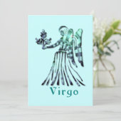 Virgo Invitation Kaart (Staand voorkant)