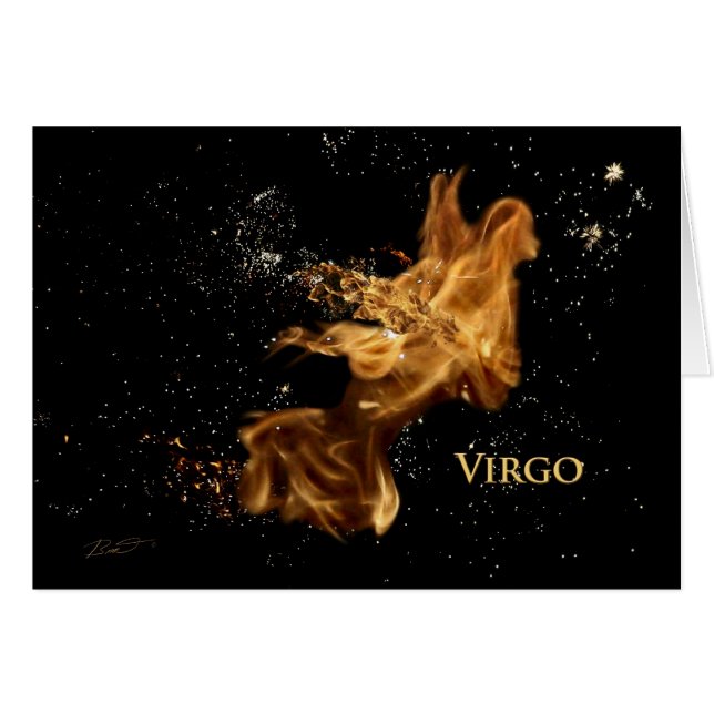 Virgo-kaart (Voorkant Horizontaal)