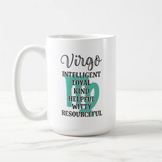 Virgo Koffiemok (Links)