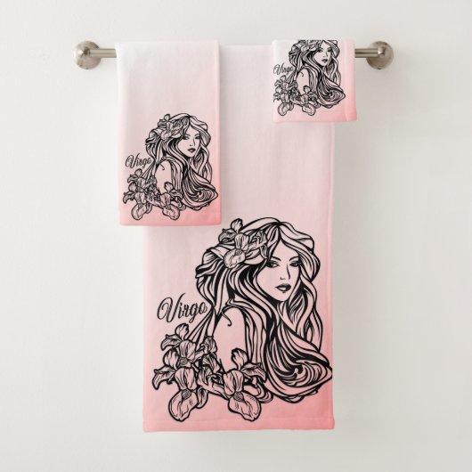 Virgo La Vierge Zodiac rose (En situation)