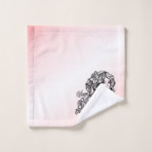 Virgo La Vierge Zodiac rose (Gant de toilette)