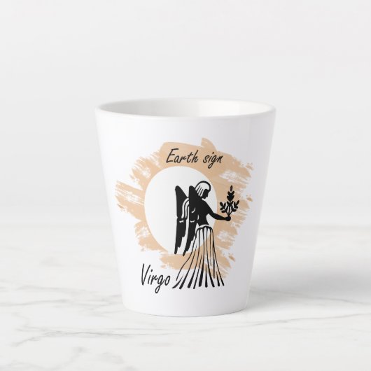 Virgo Latte Mok (Voorkant)