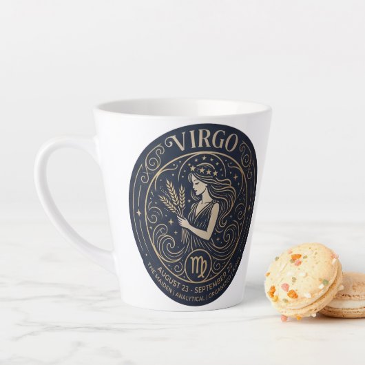 Virgo Latte Mug (En situation)