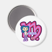 Virgo Magnet Magneet (Voorkant / Achterkant)
