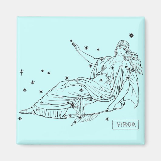 Virgo Magnet Magneet (Voorkant)