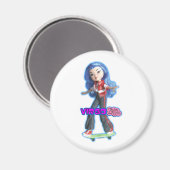 Virgo Magnet Magneet (Voorkant / Achterkant)