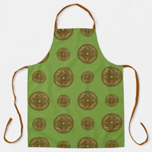 Virgo Mandala All-Over Print Schort