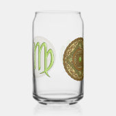 Virgo Mandala Blikvorm Glas (Rechts)