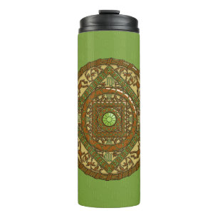 Virgo Mandala Thermal Tumbler Thermosbeker