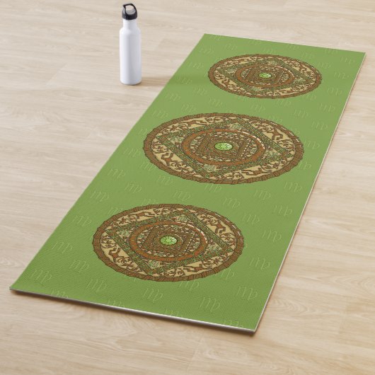 Virgo Mandala Yoga Mat (In situ)