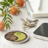 Virgo & Metal Dragon Sleutelhanger (Zijkant)