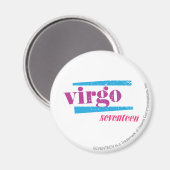 Virgo Paars Magneet (Voorkant / Achterkant)