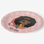 Virgo Papieren Bordje (Gekanteld)