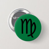 Virgo pin ronde button 5,7 cm (Voorkant /achterkant)