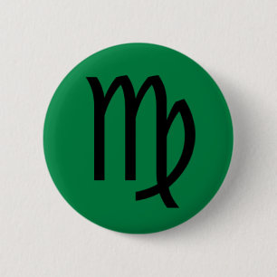 Virgo pin ronde button 5,7 cm