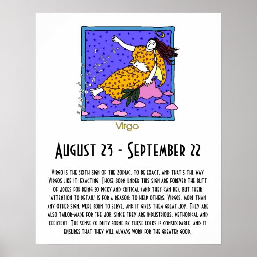 Virgo Poster (Voorkant)