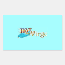 VIRGO RECHTHOEKIGE STICKER