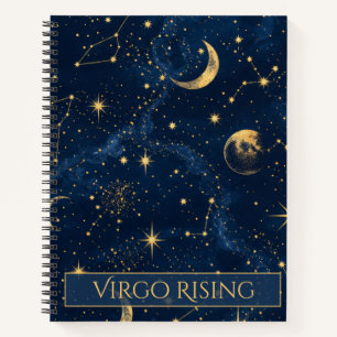 Virgo Rising Hemelastrologie Notitieboek