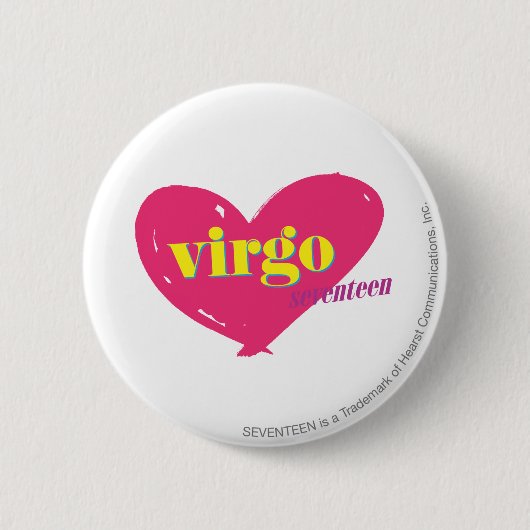 Virgo Ronde Button 5,7 Cm (Voorkant)