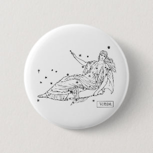 Virgo Ronde Button 5,7 Cm