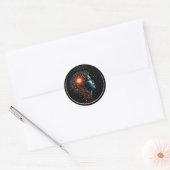 Virgo Ronde Sticker (Envelop)