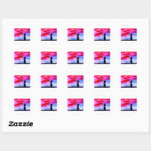 Virgo Ronde Sticker (Vel)