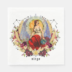 VIRGO September Verjaardag Zodiac Verjaardagsfeest Servet