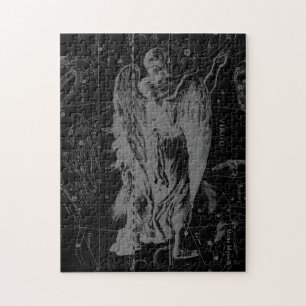 Virgo Sign Constellation Hevelius Black Decor Legpuzzel