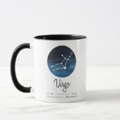 Virgo Sign, Constellation, Zodiac Coffee Mok (Links)