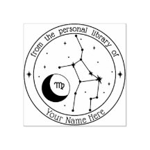 Virgo Specialized Zodiac Book Stamp