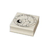 Virgo Specialized Zodiac Book Stamp Rubberstempel (Stempel)