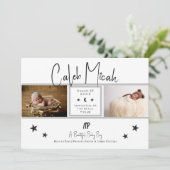 Virgo Stars Photo Baby Faire-part de naissance (Debout devant)