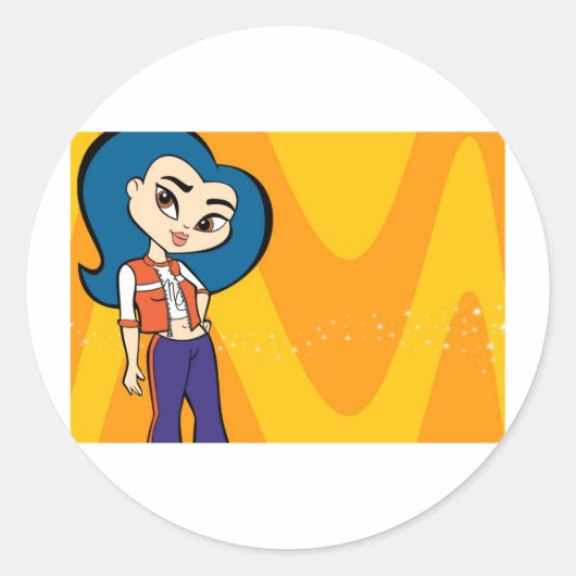 Virgo Stickers (Voorkant)