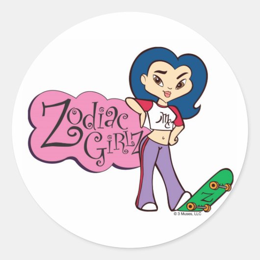 Virgo Stickers (Voorkant)